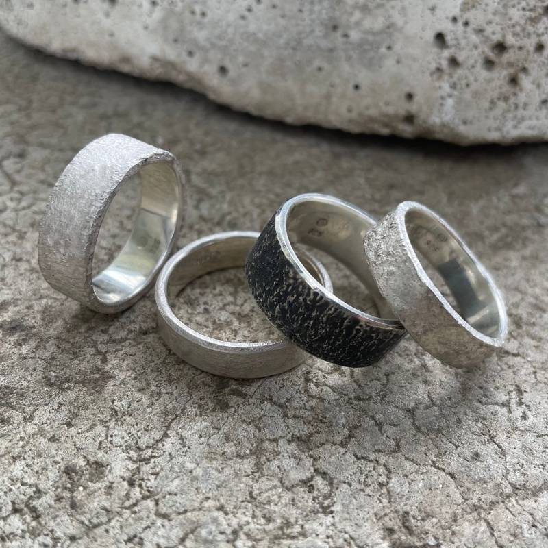 Unique Moon Rings // Bold & Big von lioWorks
