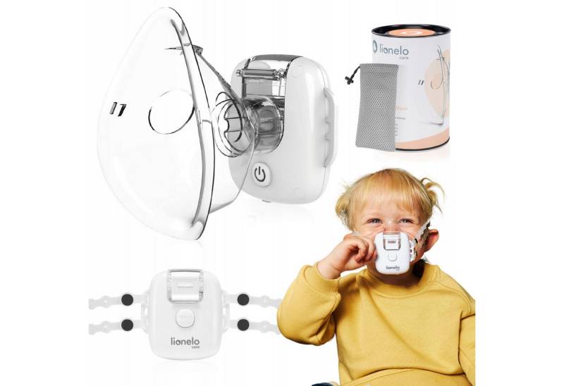 lionelo Inhalationsgerät NEBI AIR MASK,  Fassungsvermögen des Medikamentenbechers: 6 ml (max) von lionelo