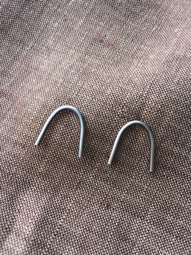 Bogen Ohrringe Groß Bogen Ohrringe Groß von liontoothhandmade