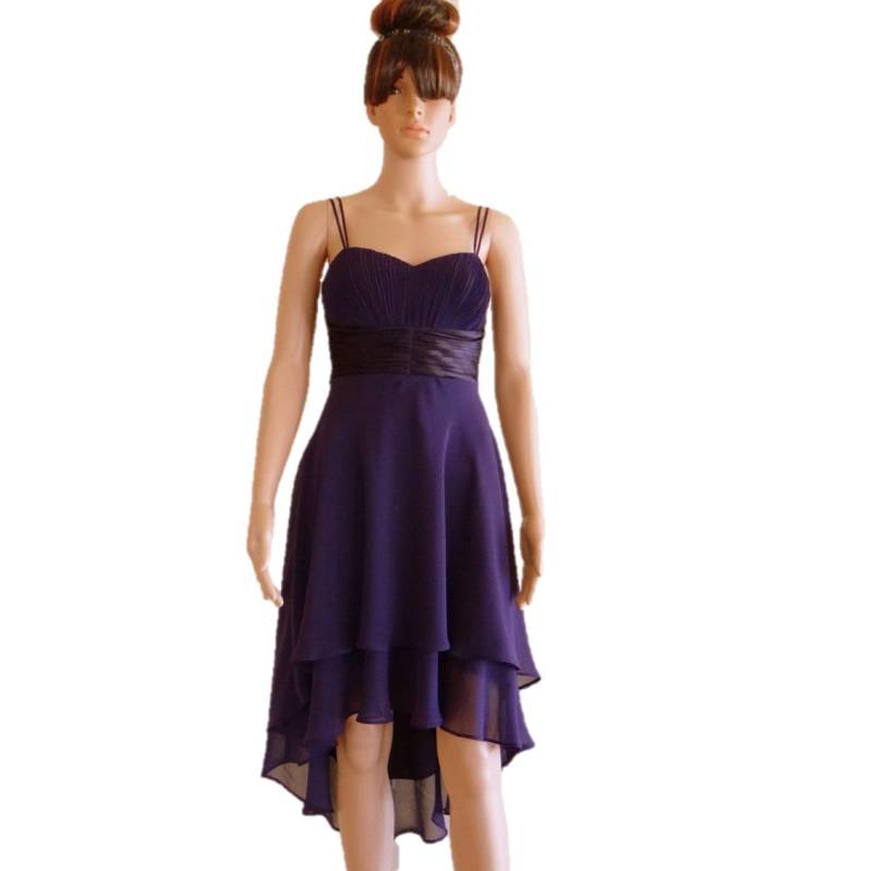 Dunkle Lila Brautjungfer Kleid. Abendkleid von lisaclothing