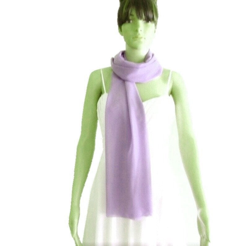 Glyzinien Chiffon Schal. Weicher Blauregen Langer von lisaclothing
