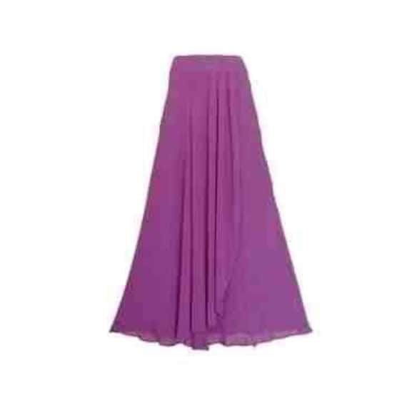 Helllila Maxirock. Brautjungfernrock. Bodenlänge Rock von lisaclothing