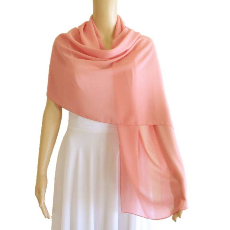 Sonnenuntergang Chiffon Schal. Weicher Langer von lisaclothing