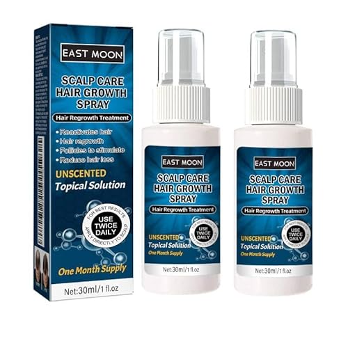 Haarwuchs-Serum-Spray, Stärke Haarwuchs Behandlung Für Männer, Haarwuchs Behandlung Für Dünner Werdendes Haar Und Haarausfall von lisade