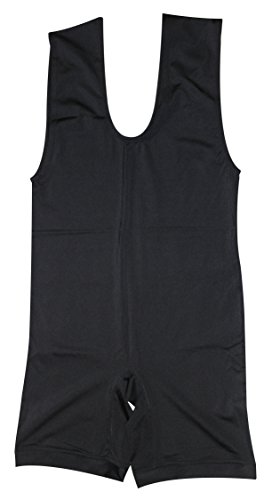 Lisaro Weight Lifting Singlets Suit, Jugend-Wrestling-Singlet, Herren, für Training (Unisex Erwachsene/Jugendliche) Powerlifting Singlet (XXL) von Lisaro