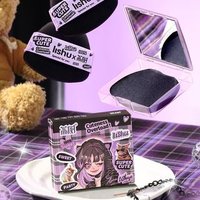 lishu  - Bamboo Charcoal Portable Powder Puff Blotting Paper - 2 Types Bamboo Charcoal Granules (100pcs) von lishu