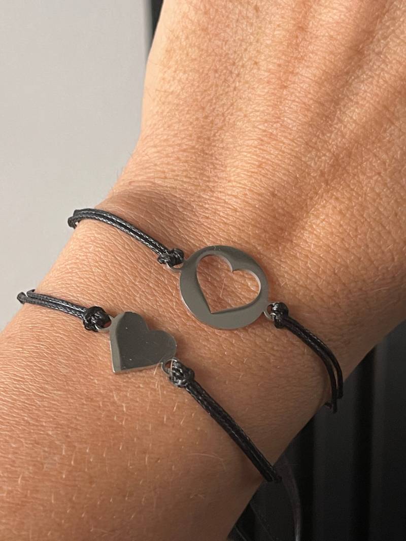 Freundinnen Armband; Mutter Tochter Armband Silber von lisinis