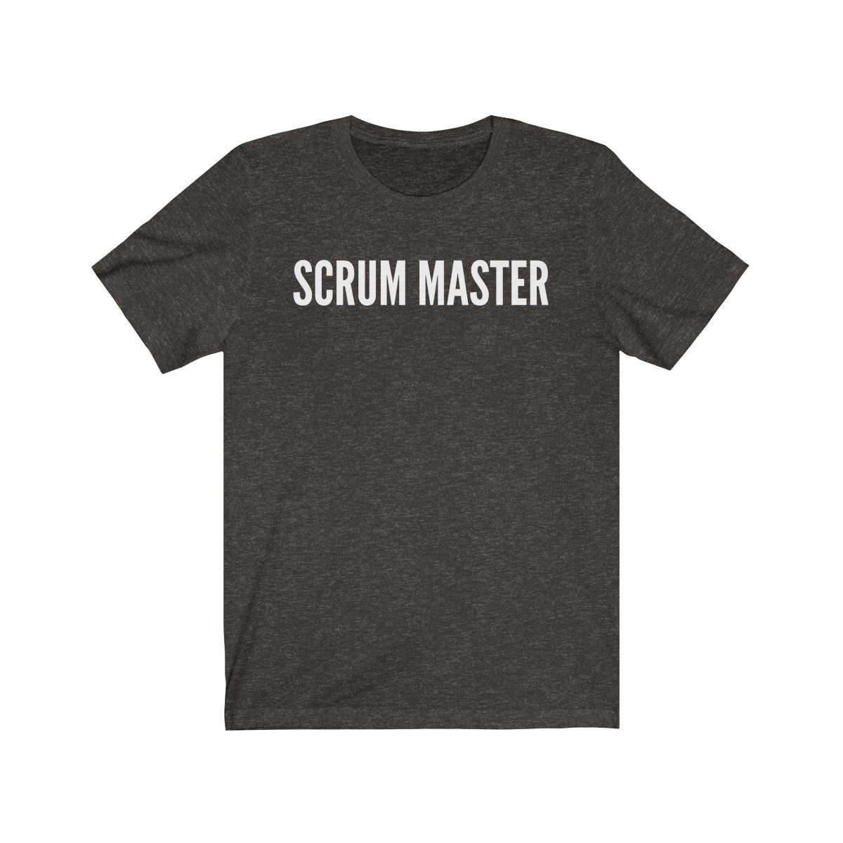 Scrum Master - Weiches Jersey Kurzarm T-Shirt Scrum Master - Weiches Jersey Kurzarm T-Shirt von listenherepal