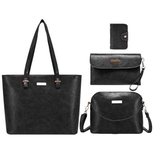 lisutupode Laptop Tasche - 4 Teile PU Leder Reise Computer Tasche - Kratzfeste Mode Accessoires Für Pendeln Einkaufen Reisen lisutupode Laptop Tasche - 4 Teile PU Leder Reise Computer Tasche - Kratzfeste Mode Accessoires Für Pendeln Einkaufen Reisen von lisutupode