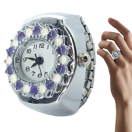 lisutupode Ring ansehen, Ringe für Frauen Finger - Hochgenauigkeitsbeobachtungsring | Kristall -Vintage -Schmuck mit präziser Uhrfunktion für Familienfreunde Kollegen Weihnachtsmutter Tag lisutupode Ring ansehen, Ringe für Frauen Finger - Hochgenauigkeitsbeobachtungsring | Kristall -Vintage -Schmuck mit präziser Uhrfunktion für Familienfreunde Kollegen Weihnachtsmutter Tag von lisutupode