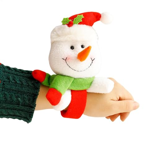 lisutupode Weihnachts-Plüsch-Armbänder | Handgelenk-Armbänder Weihnachtspuppe – dekorative Handgelenkschlaufe für Kinder, Weihnachtsdekoration Armband, Puppen-Armband, Refer to description, Plüsch und von lisutupode