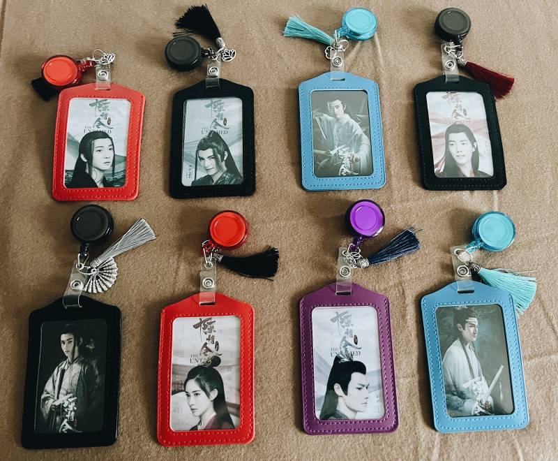 Der Ungezähmte Kartenhalter Mdzs Inspirierter Quastenanhänger von literarybeads