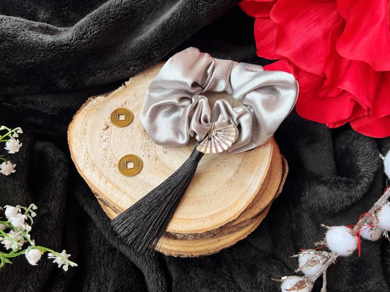 Nie Huaisang - The Ungezähmte Inspiriert Scrunchie Mdzs von literarybeads