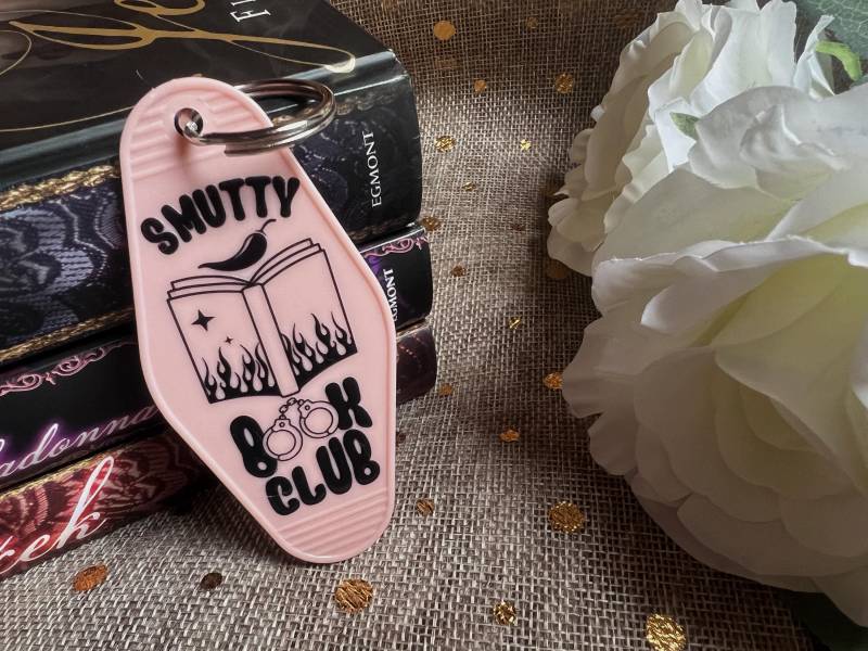 Smutty Book Club Schlüsselanhänger von literarybeads