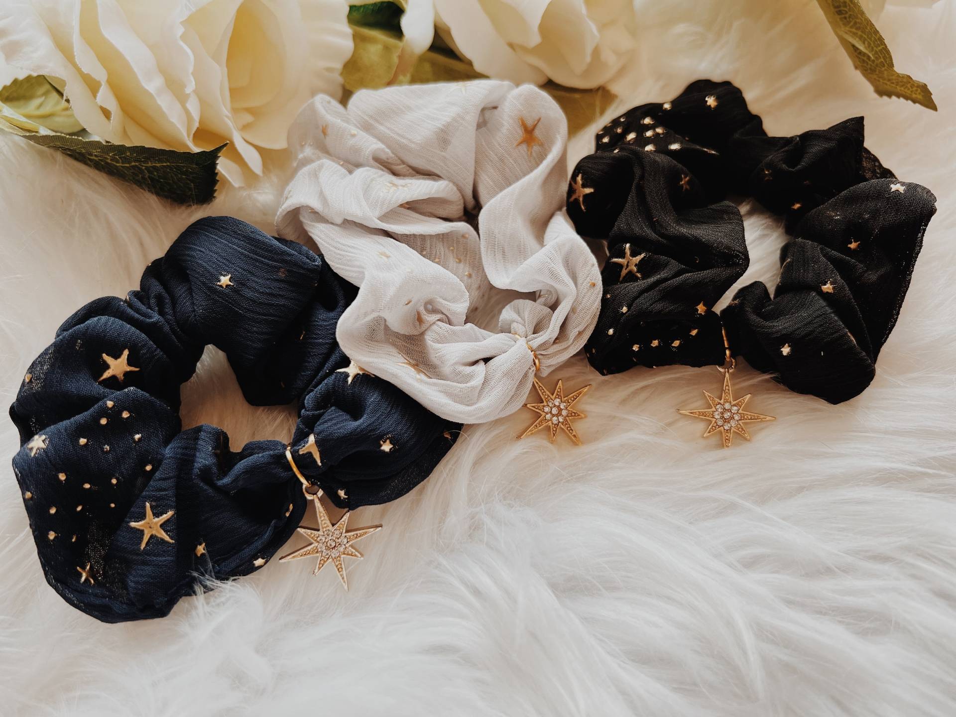 Will, James, Cyprian - Von Dark Rise Inspirierte Haargummis Bücherwurm Scrunchies von literarybeads