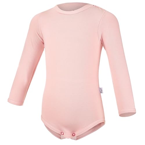 Little Angel Baby Kleinkinder Langarm Body für Jungen Mädchen Baumwolle Thermo-Body Bodysuit Outlast Rosa von little angel by Dita