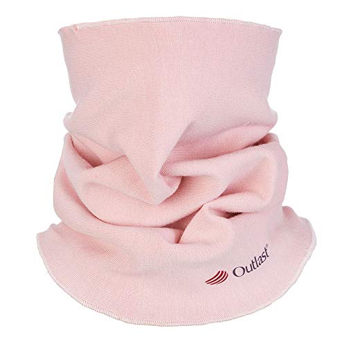 Little Angel Loop Schal Kinder, Schlauchschal, Loopschal, Rundschal aus Baumwolle, Halswärmer Funktionstuch Halstuch Nackenwärmer Outlast Baumwolle Jersey (Rosa) von little angel by Dita