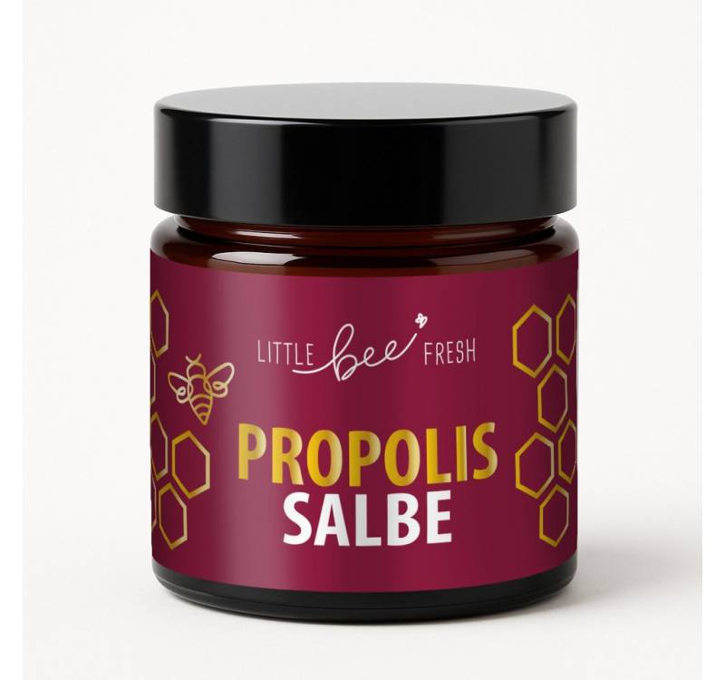 little bee fresh Körpercreme Propolis Salbe mit 20% Propolis, Bienenwachs und Traubenkernöl, 1-tlg., mit 20% hochdosiertem Propolis little bee fresh Körpercreme Propolis Salbe mit 20% Propolis, Bienenwachs und Traubenkernöl, 1-tlg., mit 20% hochdosiertem Propolis von little bee fresh