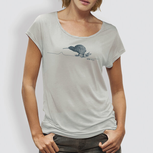 little kiwi Damen T-Shirt, "Kiwi", Opal von little kiwi