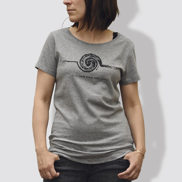 little kiwi Damen T-Shirt, "Störe meine Kreise nicht" von little kiwi