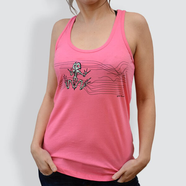 little kiwi Damen Tank Top, "Frosch" von little kiwi