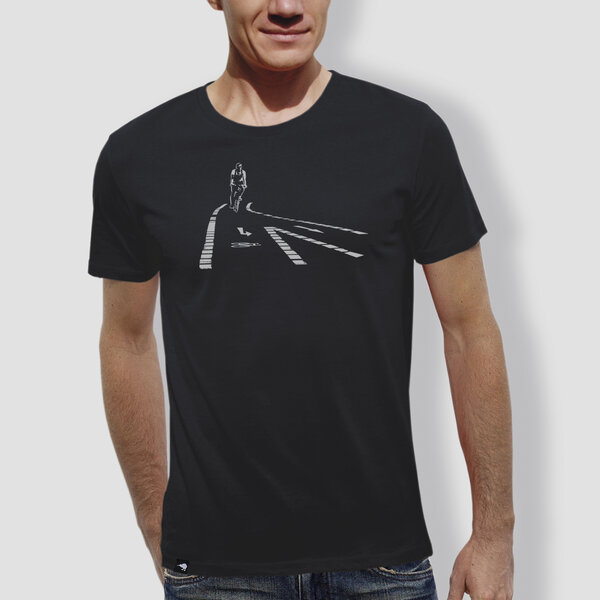 little kiwi Herren T-Shirt, "Kreuzung" von little kiwi
