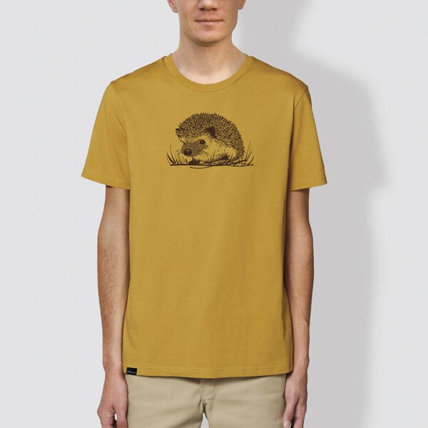 little kiwi Unisex T-Shirt,"Igel", Ocker von little kiwi