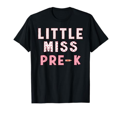 Little Miss Prek Back to School Girls T-Shirt von little miss pre-k back to school tee