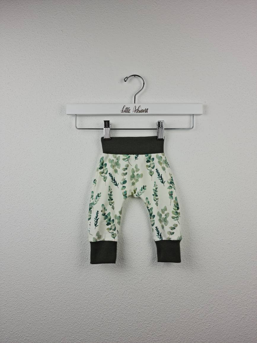Pumphose, Eukalyptusblätter, Baby, Bekleidung, Handmade, Sofortkauf von littleadrianaDE