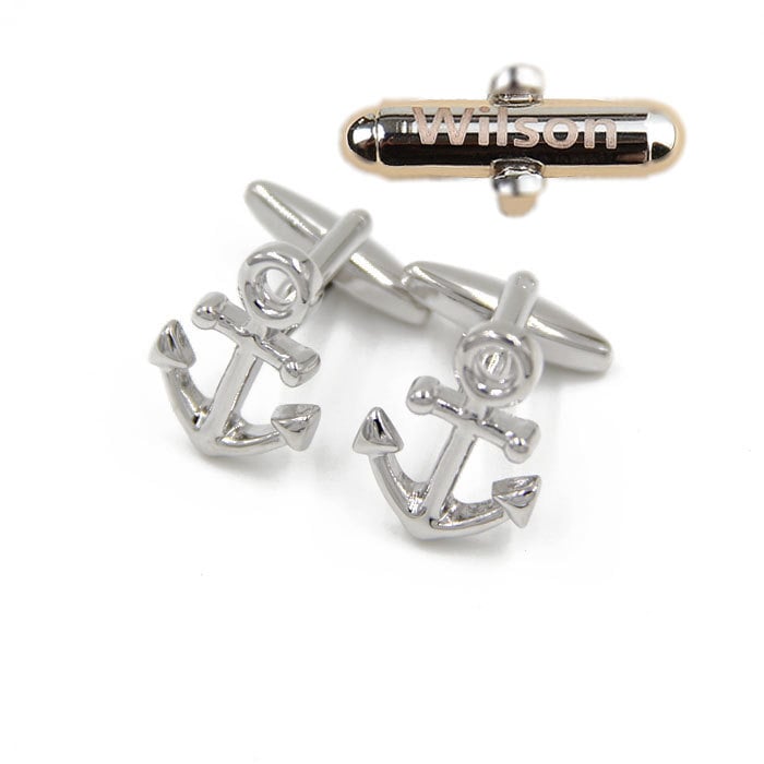 Anker Manschettenknöpfe, Manschettenknöpfe Mit Maritimem Charakter, Motiv von littlebeees