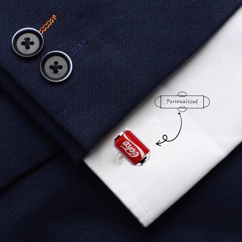 Personalisierte Hochzeit Manschettenknöpfe, Coca Cola Coladose Bestes Geschenk Für Papa Trauzeugen Manschettenknöpfe Geschenke Ihn von littlebeees