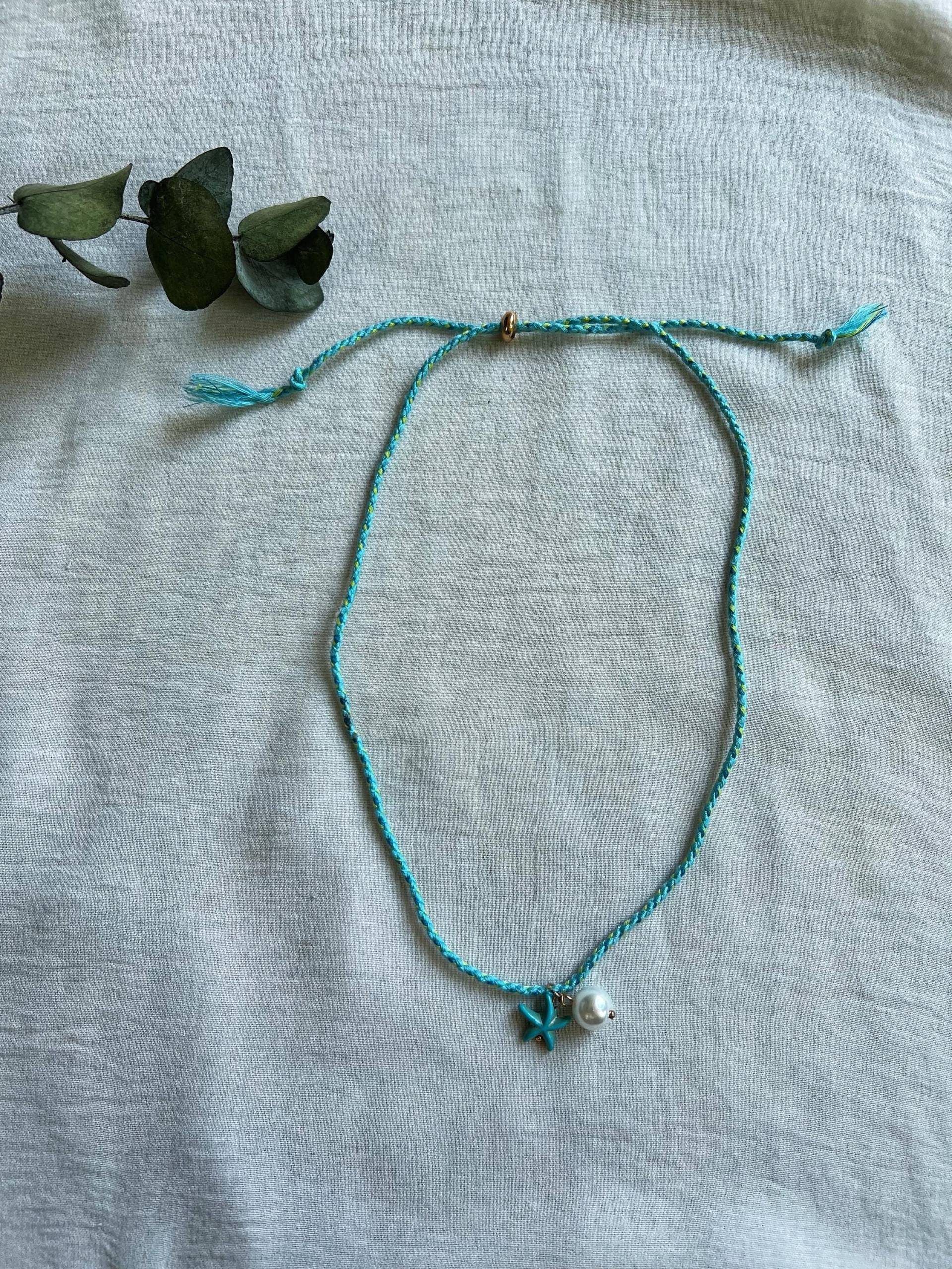 Chocker Im Bohemien Stil, Sommerkette Mit Seestern Chocker Im Bohemien Stil, Sommerkette Mit Seestern von littlebohothingss