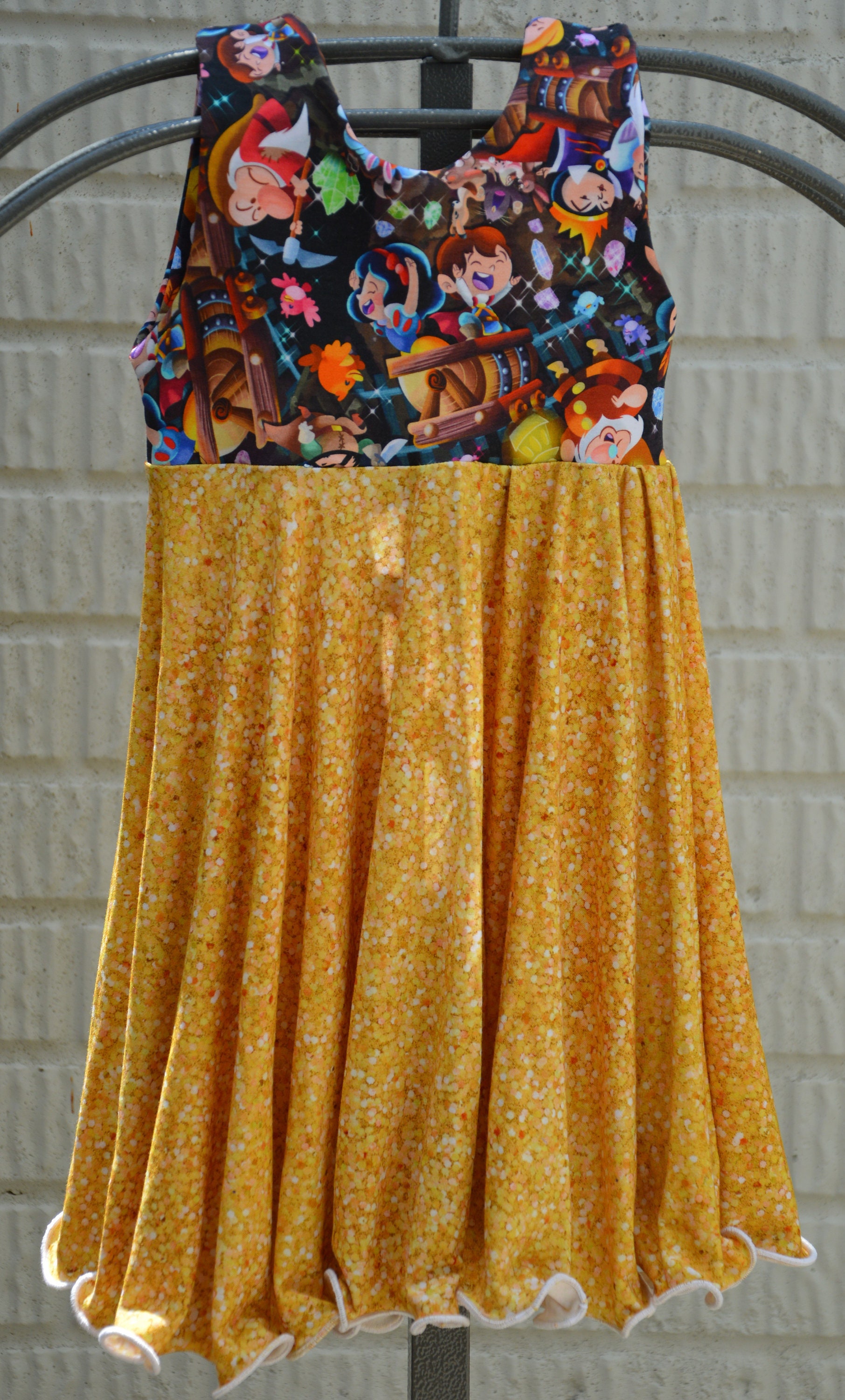 Mine Train Adalyn Scoop Zurück Twirly Kleid Mädchen Größe 18-24M von littlebumblestitchry