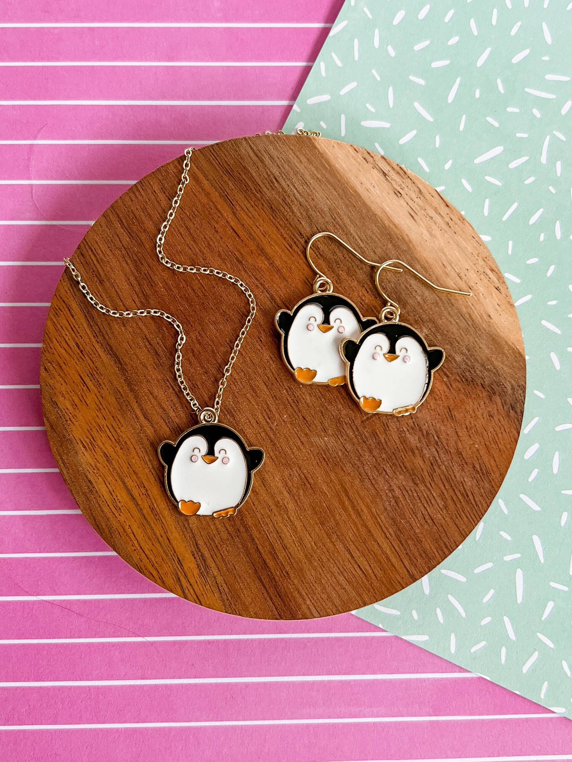 Peggy Der Pinguin - Halskette Schmuck Kinder Mädchen Tier Charm Geschenk Für von littlegembabes