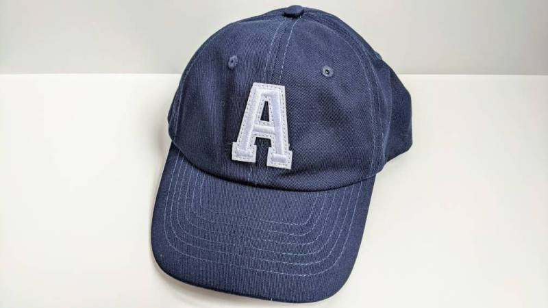 Navy Blau Kinder Individuelle Buchstabe Baseballmütze Initial Cap Jugend Geschenk Sommer von littleperidotshop