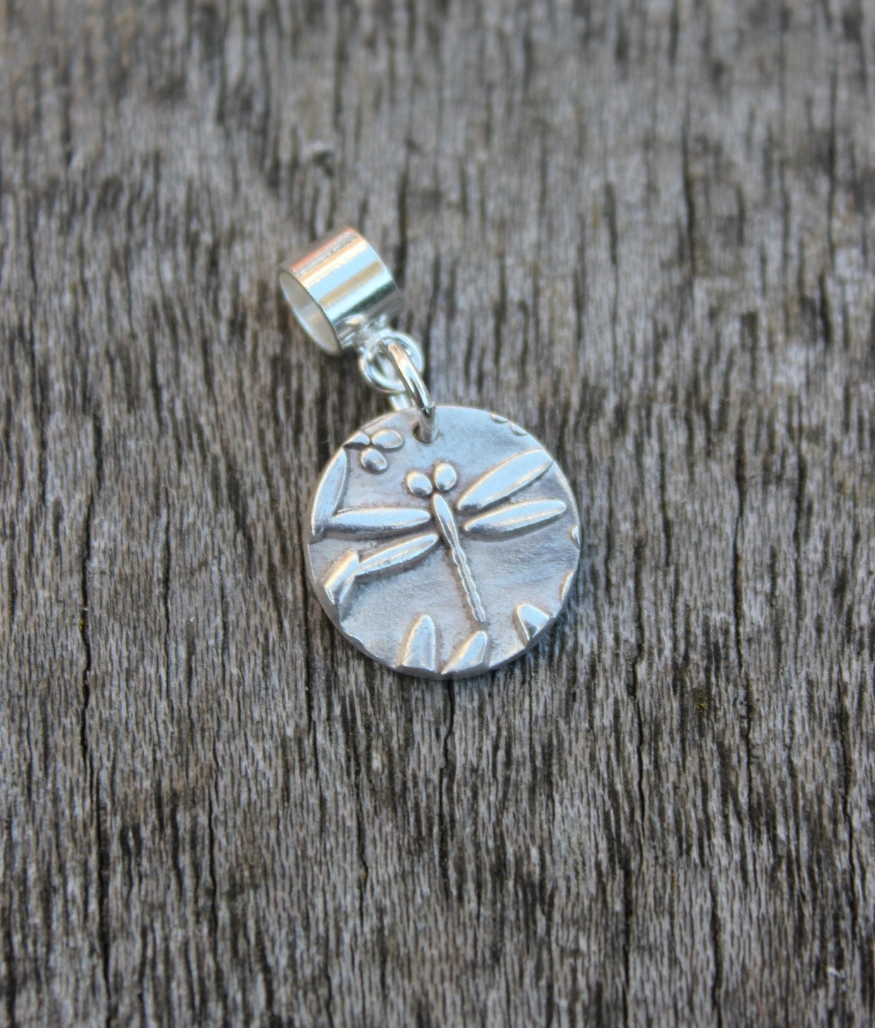 Libelle Armband Charm, Pandora Silber Teich Charm von littlesilverhedgehog