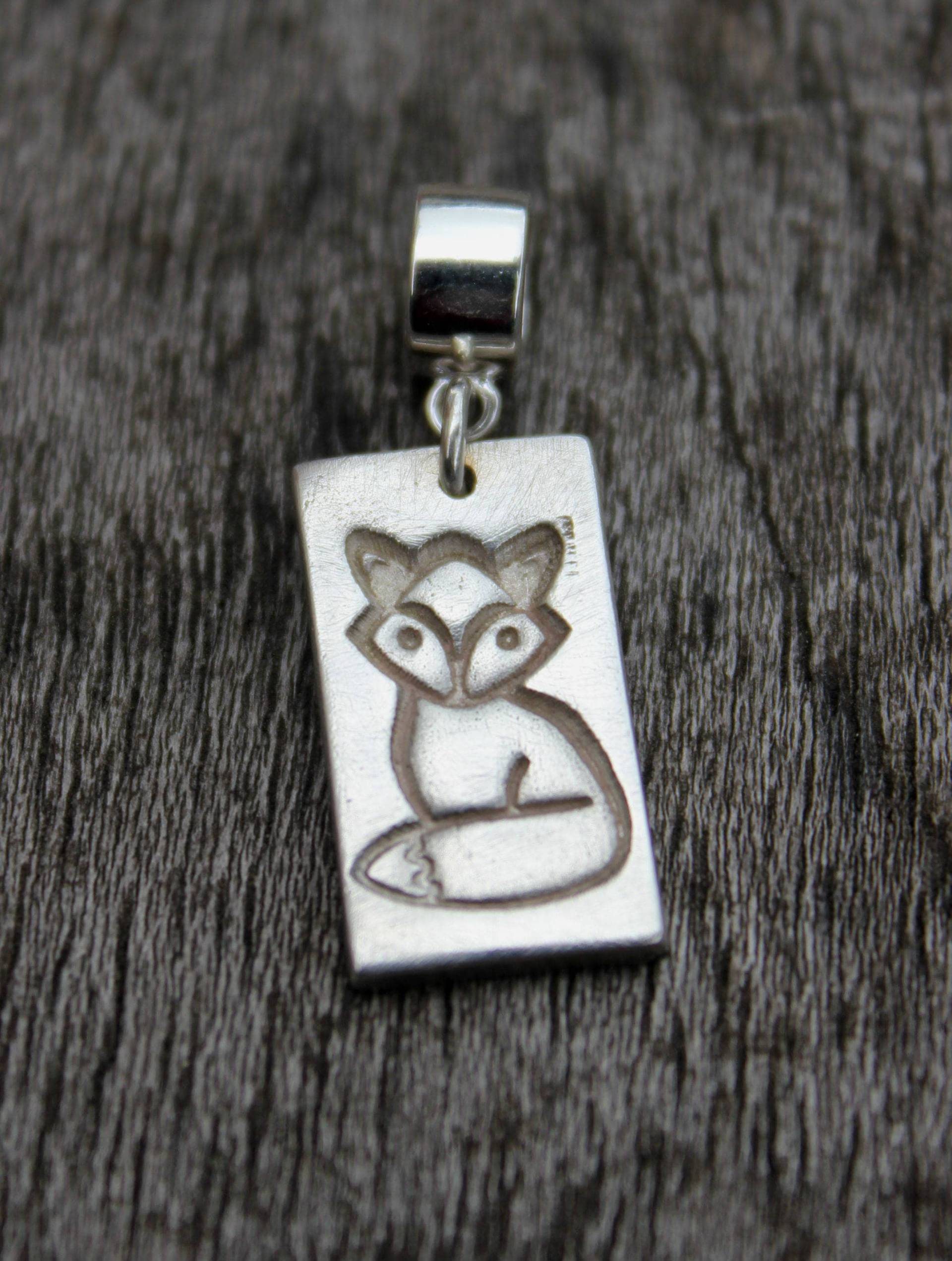 Pandora Silber Fuchs Charme, Sterling Fuchs-Liebhaber-Charme, Armband Charme von littlesilverhedgehog