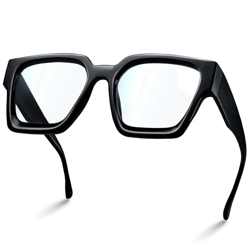 livho Oversized 99% Blue Light Glasses for Woman - Rectangle Fashion Glasses for Computer, Chic Preppy Frame - Anti Eyestrain livho Oversized 99% Blue Light Glasses for Woman - Rectangle Fashion Glasses for Computer, Chic Preppy Frame - Anti Eyestrain von livho