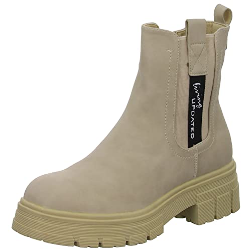living UPDATED 8238-2-BE Damen Schlupf/Reißverschlussstiefelette Kaltfutter, Größe 38 von living Updated