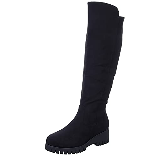 living UPDATED RY5775-4 Damen Langschaftstiefel Warmfutter, Größe 38 von living UPDATED