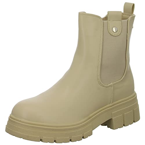 living UPDATED 5136-5-BE Damen Schlupf/Reißverschlussstiefelette Kaltfutter, Größe 38 von living Updated