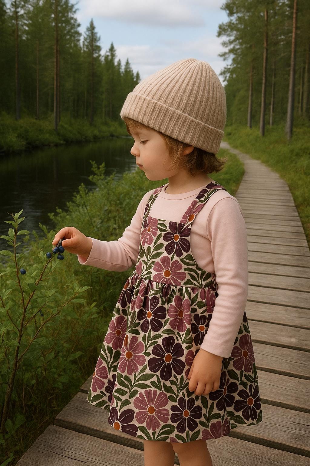 Latzkleid, Kleid, Mädchen Outfit, Mode Kleinkind, Verstellbare Träger, Feincord, Verschiedene Designs von livundlenikidswear