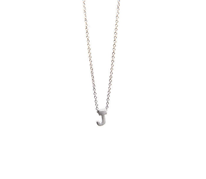 14 Karat Vergoldete Buchstaben Kette Mit 925 Silber Anhänger 14 Karat Vergoldete Buchstaben Kette Mit 925 Silber Anhänger von lizaslittlethings