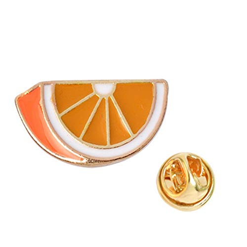 Broschen Anstecker Emaille Pins Damen Broschen Metall Mohn Pin Abzeichen Vintage Broschen Anstecknadel Broschen für Frauen unter 3 Pfund Brosche orange von llasm