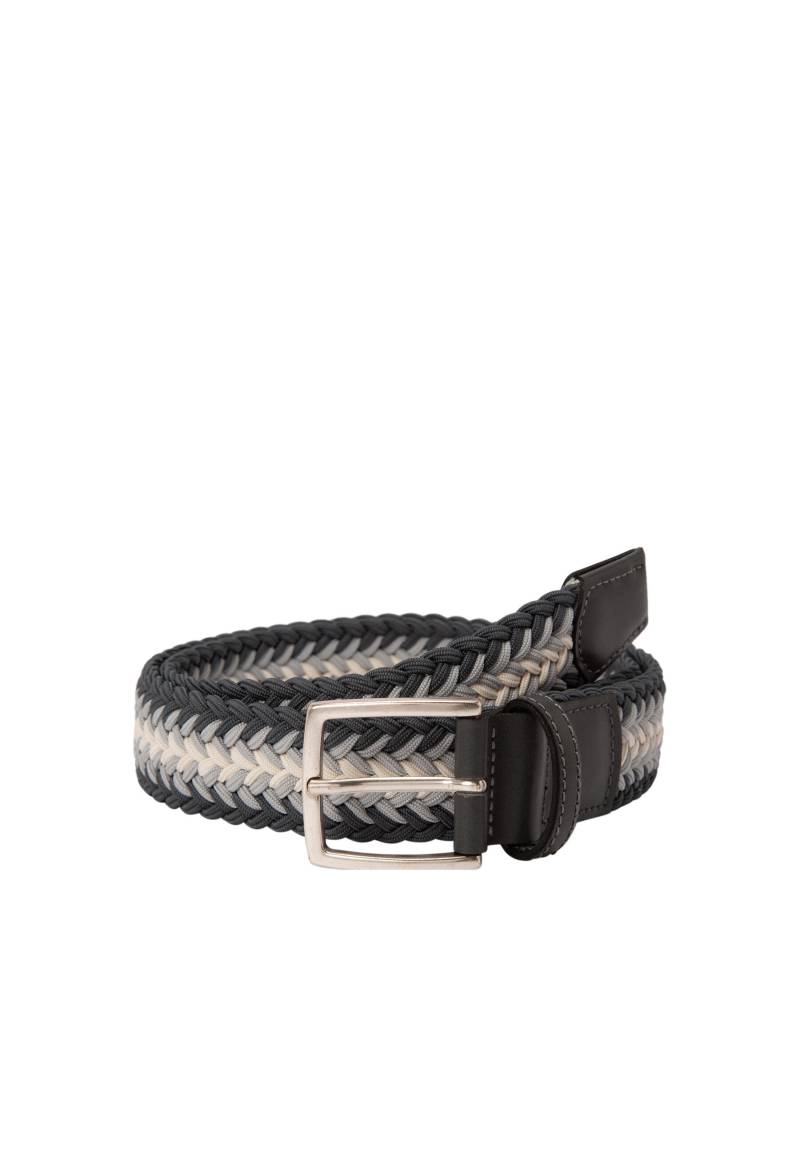 lloyd belts - Herrengürtel grau-weiß - Gr. - 85 von lloyd belts