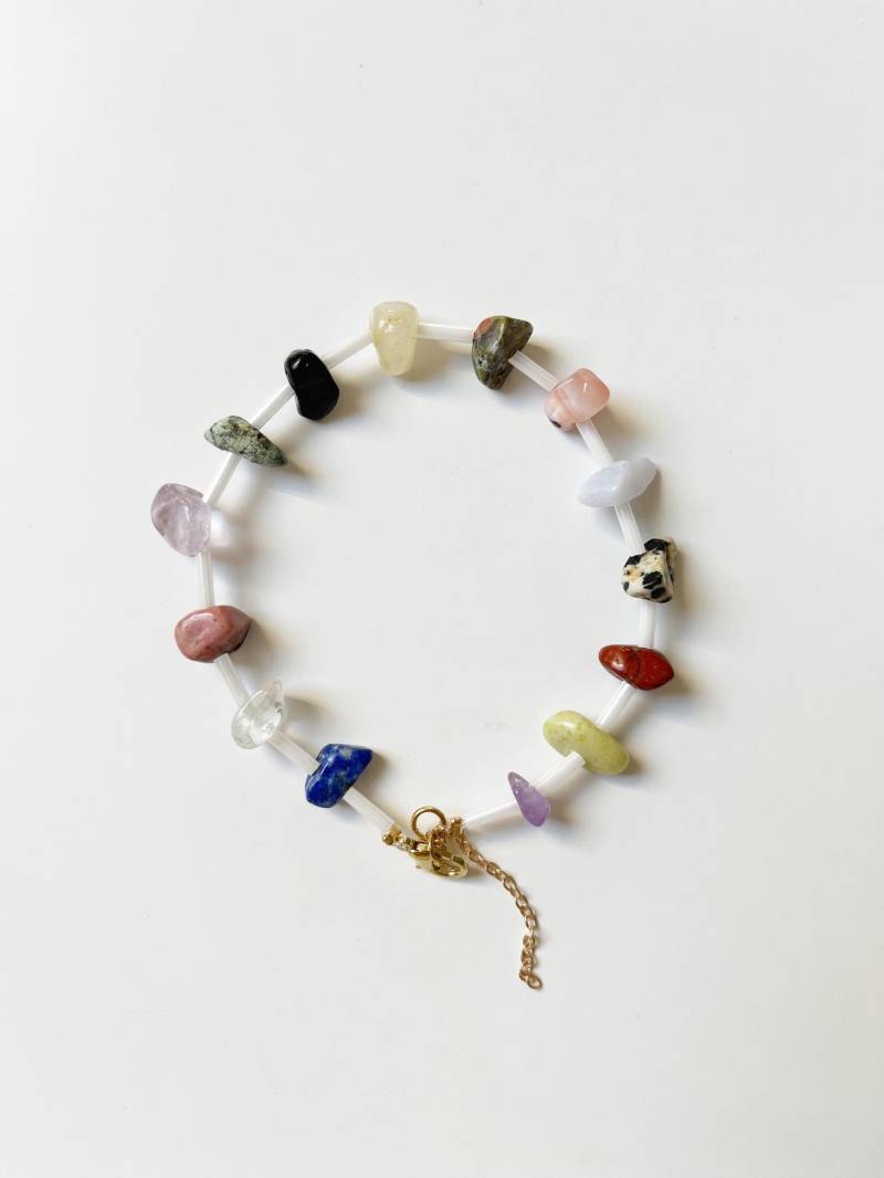 Farbenfrohes Kristallperlenarmbandedelstein-Schmuckgeschenk Für Sie Farbenfrohes Kristallperlenarmbandedelstein-Schmuckgeschenk Für Sie von logii