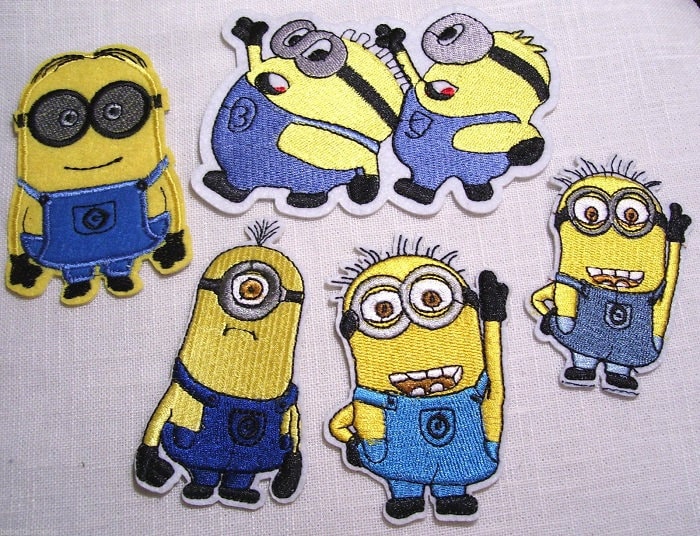 Aufbügler Patch - Minions Characters Man Gitarre Modell Nach Wahl Applikation Aufbügler Patch - Minions Characters Man Gitarre Modell Nach Wahl Applikation von loisirsetpassion