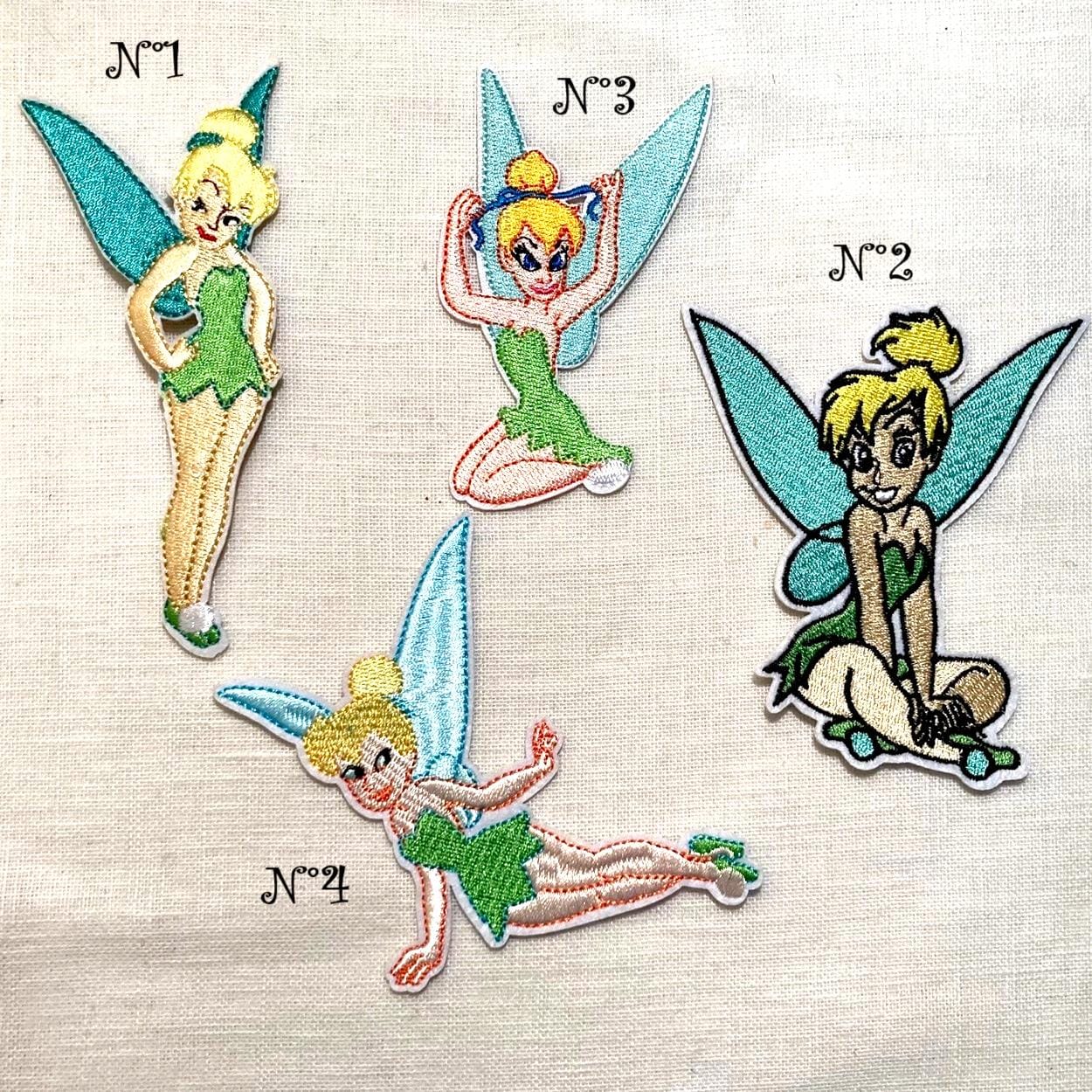 Bestickter Aufnäher Zum Aufbügeln, Prinzessin Tinkerbell, Für Mädchen - Modell Nach Wahl Applikation Aufbügeln Bestickter Aufnäher Zum Aufbügeln, Prinzessin Tinkerbell, Für Mädchen - Modell Nach Wahl Applikation Aufbügeln von loisirsetpassion