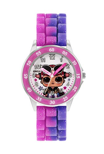 lol surprise Mädchen Digital Quarz Uhr mit Silicone Armband LOL9017ARG von L.O.L. Surprise!