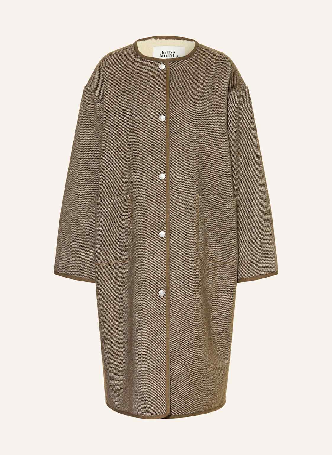 Lollys Laundry Mantel Lockerbiell braun von lollys laundry